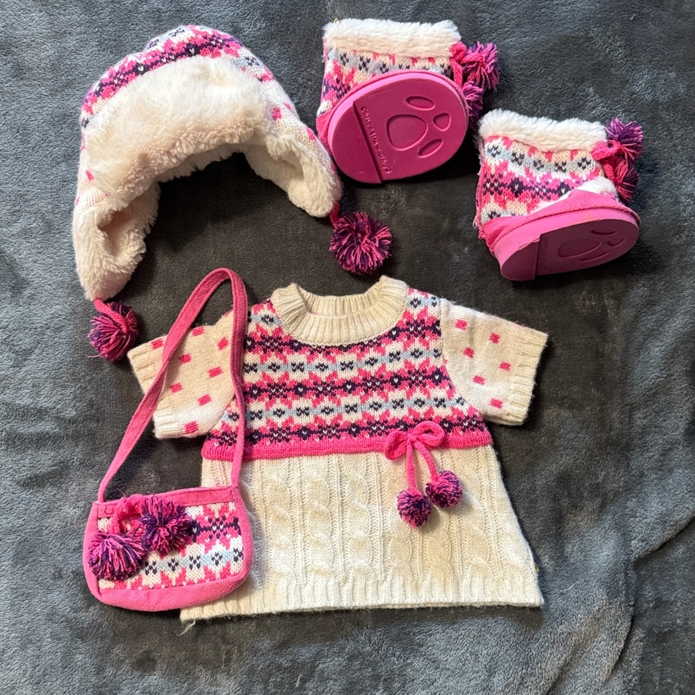 Build A Bear Cute Winter Set